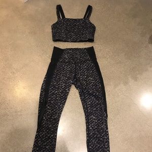 Lululemon bra and leggings set limited edition
